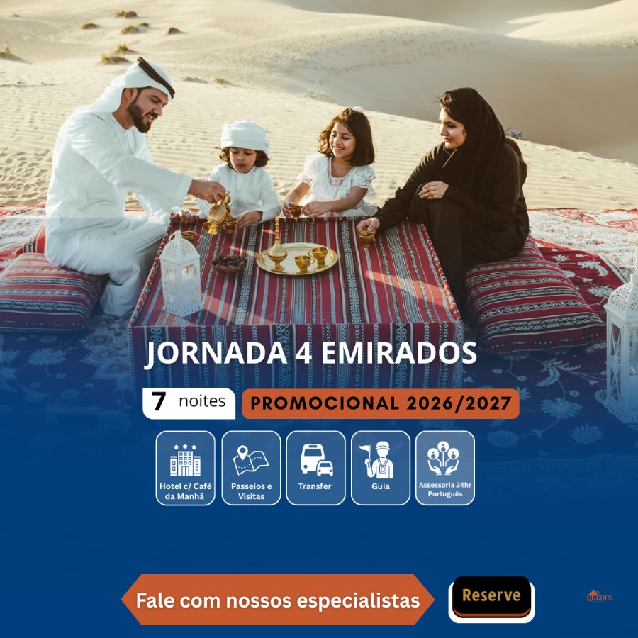  JORNADA 4 EMIRADOS DUBAI, ABU DHABI, SHARJAH Y FUJAIRAH  8 Dias  (ICT006 )